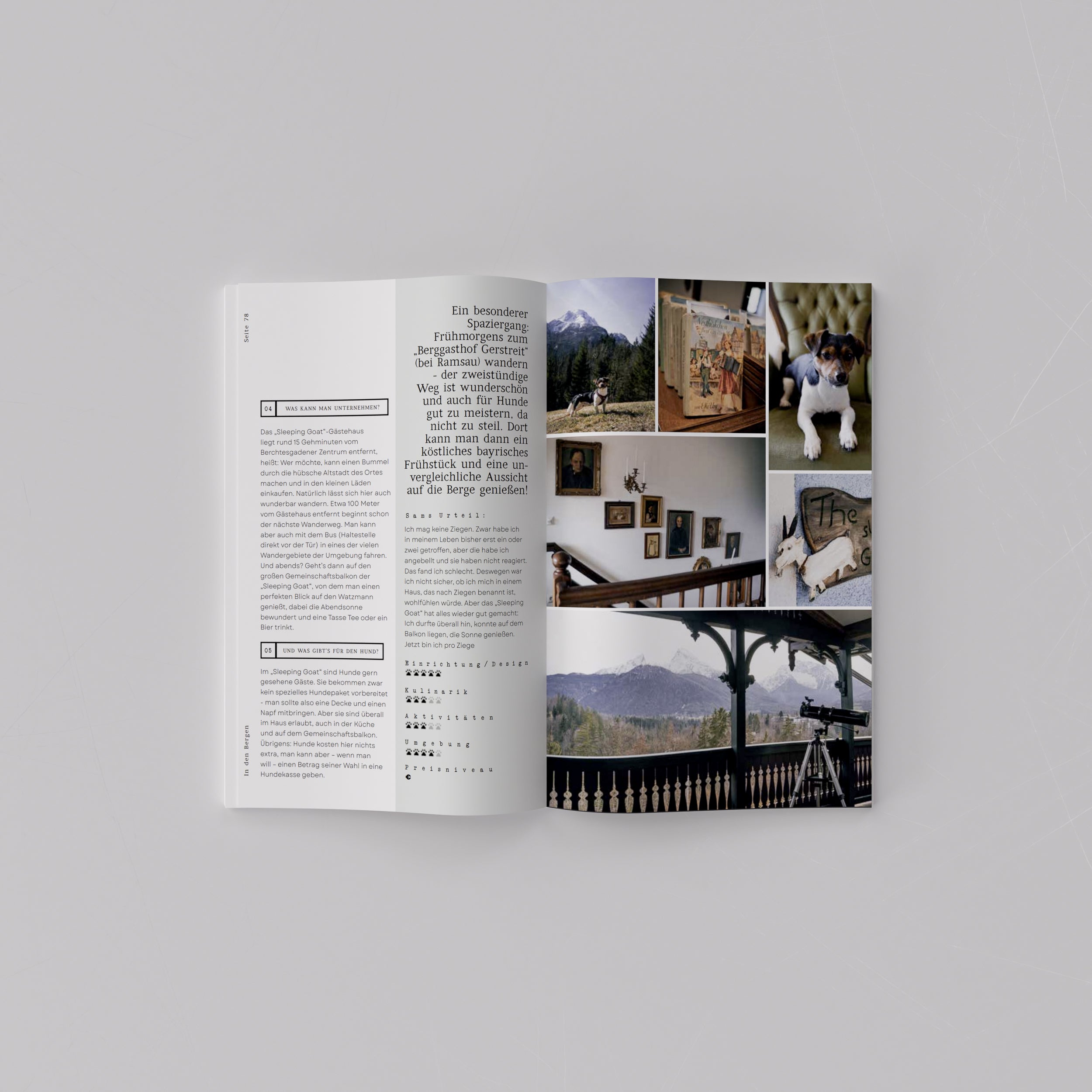 “Traveling with Dogs” (1. Auflage)